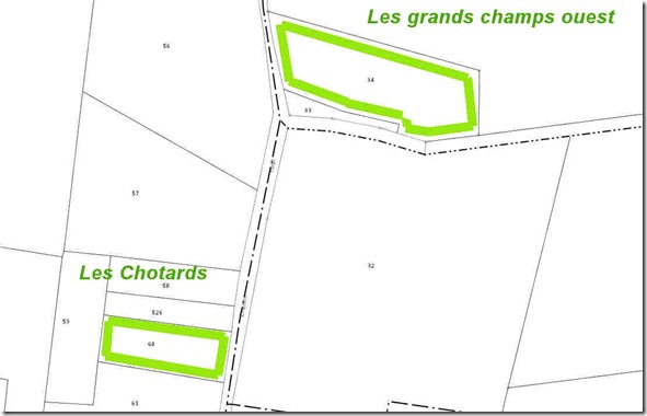 Les Chotards 0D02-60 et Grd Champs 0D02-34